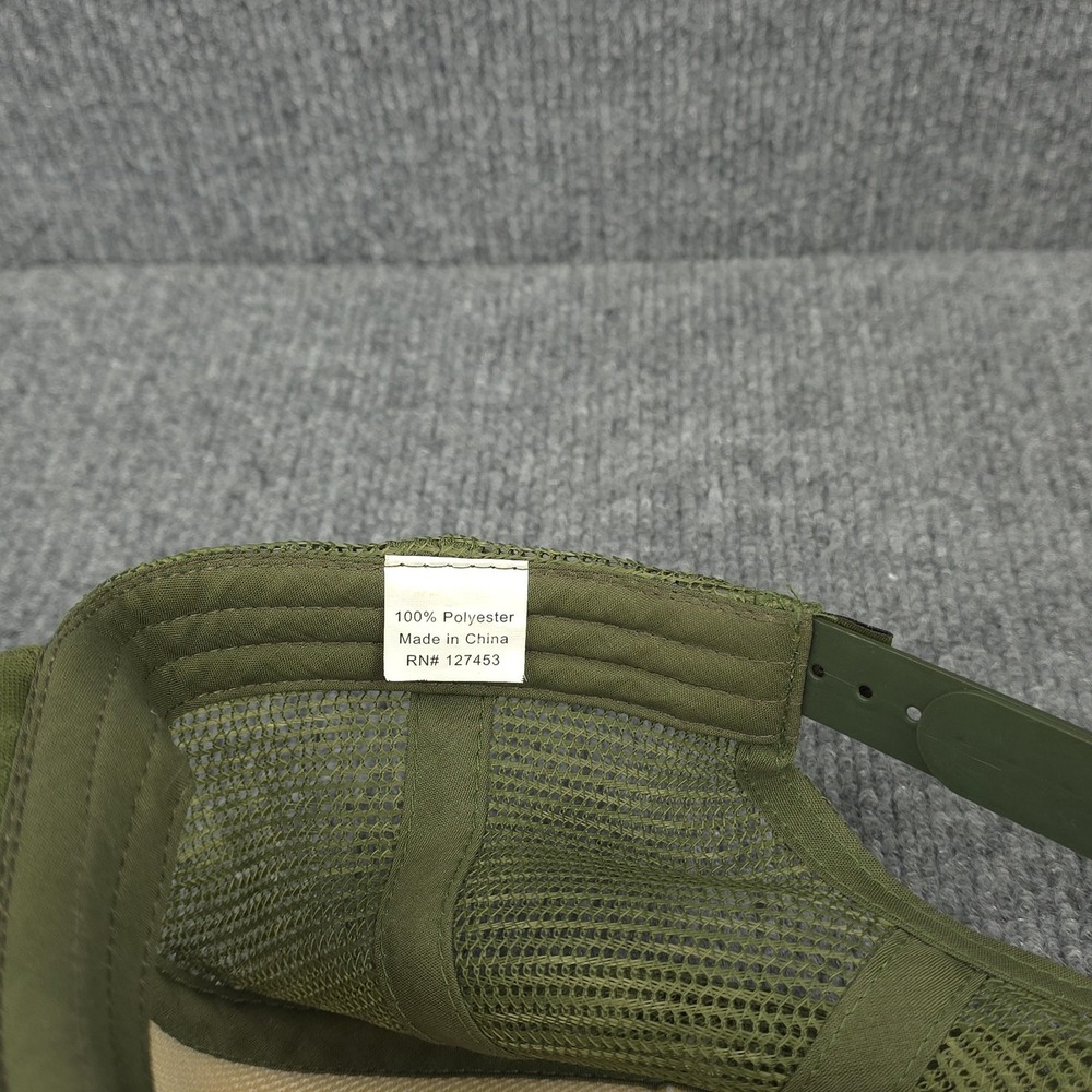 REI Co-op Hat Cap Snap Back Adjustable Green Mesh‎ Trucker Fishing Lake Art Mens - Picture 8 of 10